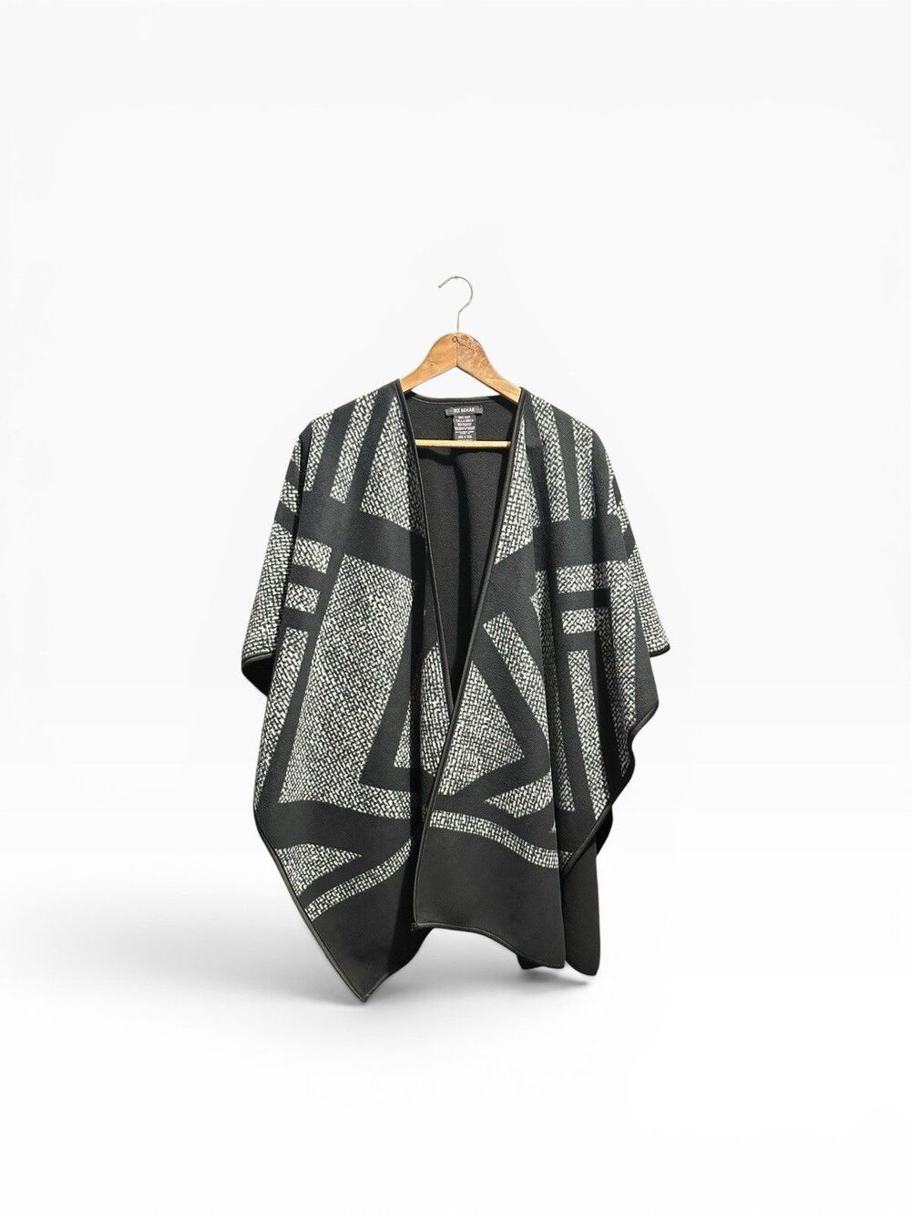 Ike Behar Shawl Cape Poncho Women’s OS Blanket Sweater Cardigan